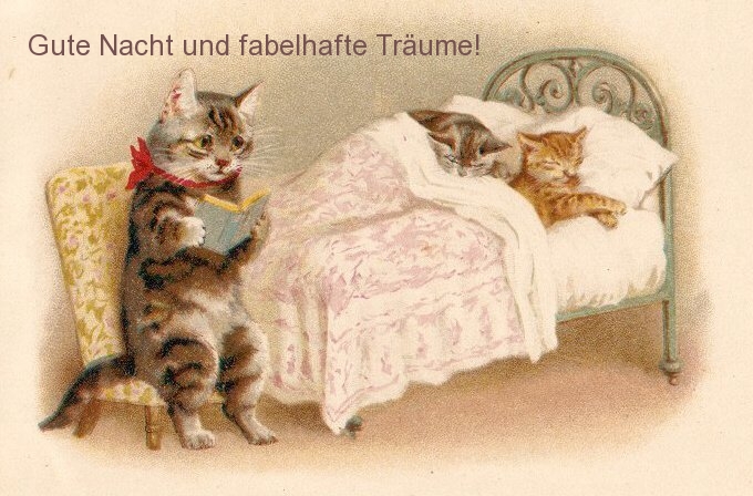 Gute Nacht und fabelhafte Träume!