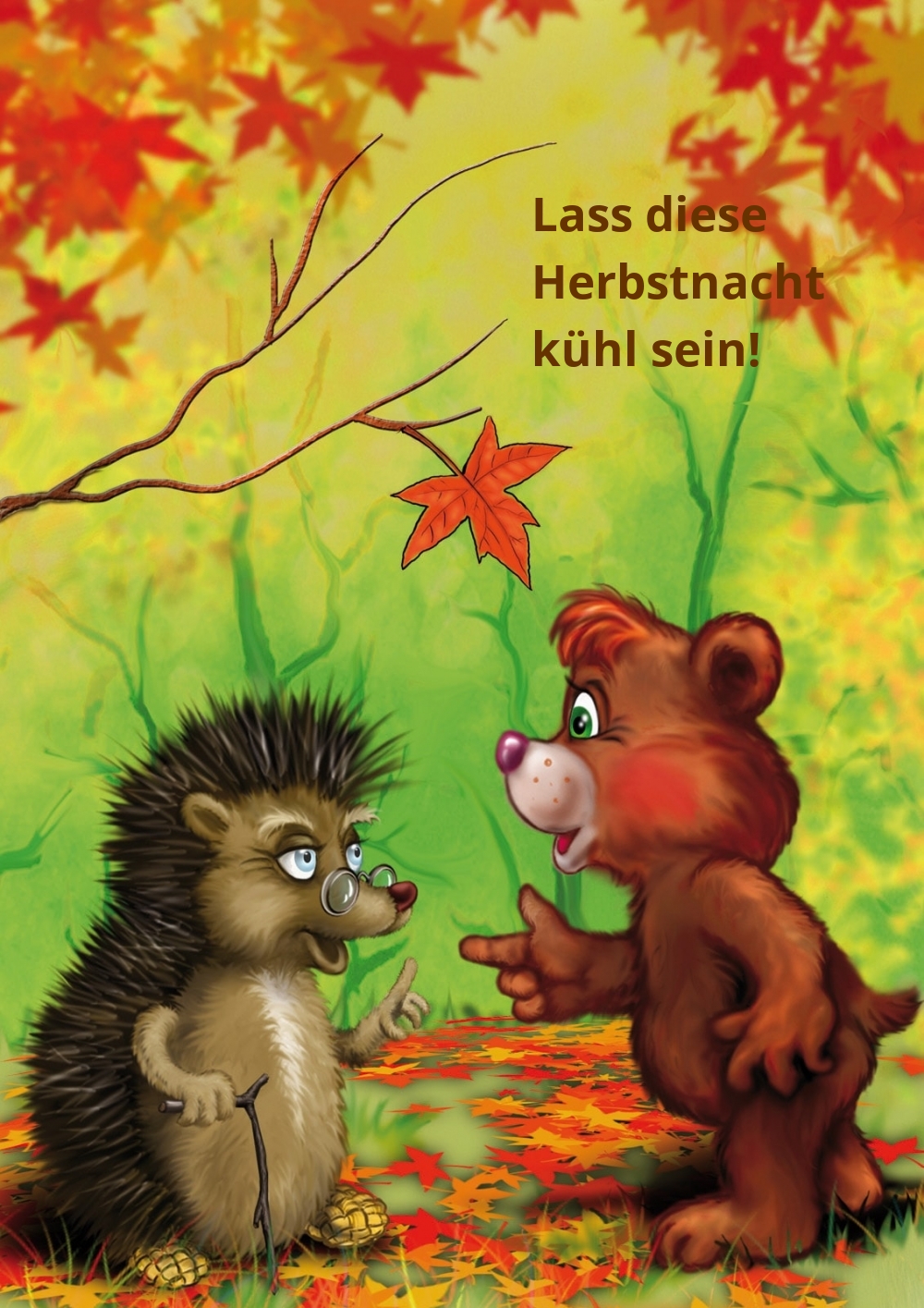 Lass diese Herbstnacht kühl sein!