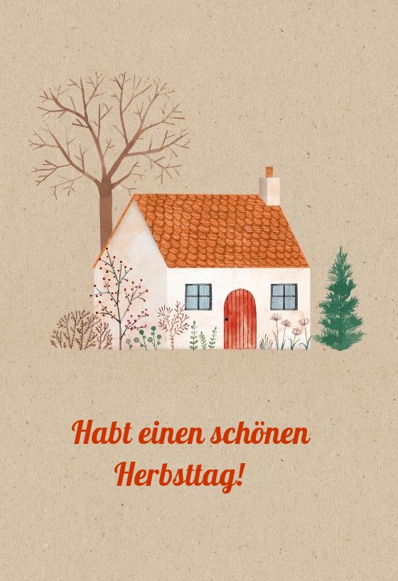 Habt einen schönen Herbsttag!